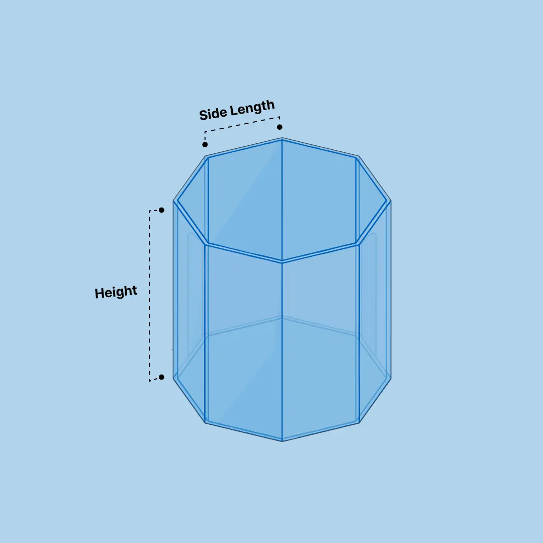 Octagon shaped Aquarium Diagram